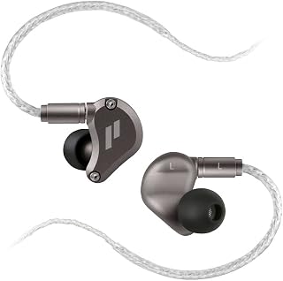 COWON PLENUE X30 Full Metal Premium HiFi in-Ear Monitor Earphone, High Definition Sound, Wired Earbuds, High Precision Triple Balanced Armature Drivers Earphone, Clear Sound & Deep Bass