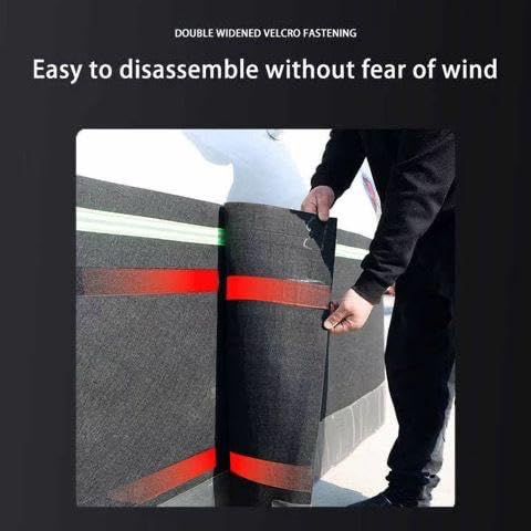 Image of Car Rat Fence - Rodent Repellent Barrier for Vehicles | Engine Bay Protection Mesh | Eco-Friendly, Reusable Guard Against Rats, Mice & Squirrels (Compact SUV)(12 m)