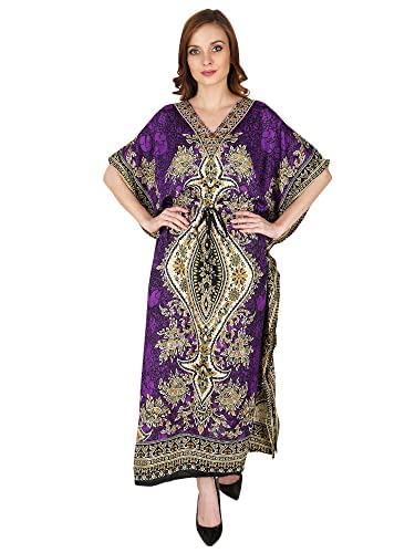 Maxi robe de maternité fleurie en violet taille 42 par UKAL