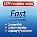 Uristat Ultra UTI Pain Relief Tablets, Fast Urinary Tract Infection Relief of Urinary Pain, Burning, Urgency, Maximum Strength, Cranberry Flavored Coating, 30 Tablets