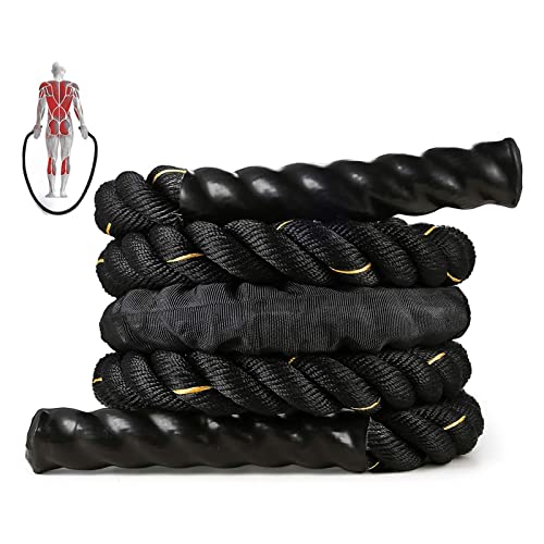 AUPALLA Cuerda de salto con peso, cuerda de salto con peso para entrenamiento de fuerza, pérdida de peso, entrenamiento cardiovascular para hombres y mujeres Cover