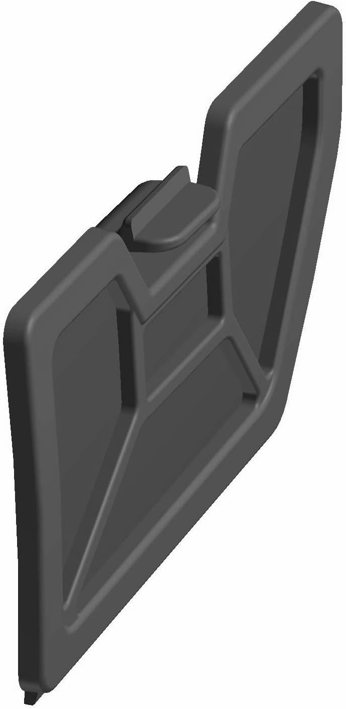 Polaris Ranger Intake Cover Grill, Right Side, Gloss Black, Genuine OEM Part 5450002-070, Qty 1