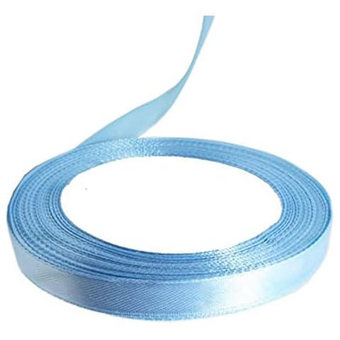 GCS LONDON Pale Blue - 6MM SATIN RIBBON - 22 - 25 METRES Cover