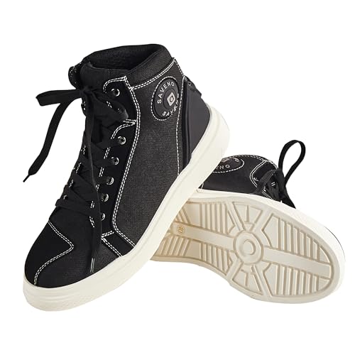 [VVINMO] バイクブーツ オートバイ靴 ライディングシューズ...