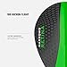 Harrows Retina | Premium Extra Strong 100 Micron Dart Flights in Pear Shape, 5 Sets of 3 Flights, 15 Flights In Total, Green