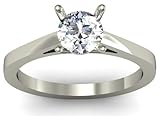GIA-zertifizierter, runder Diamant mit 0,30 Karat, D/IF
