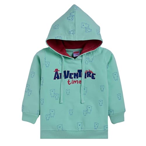 Image of LuvLap Baby Boys Full Sleeve Sweatshirt & Pyjama Set