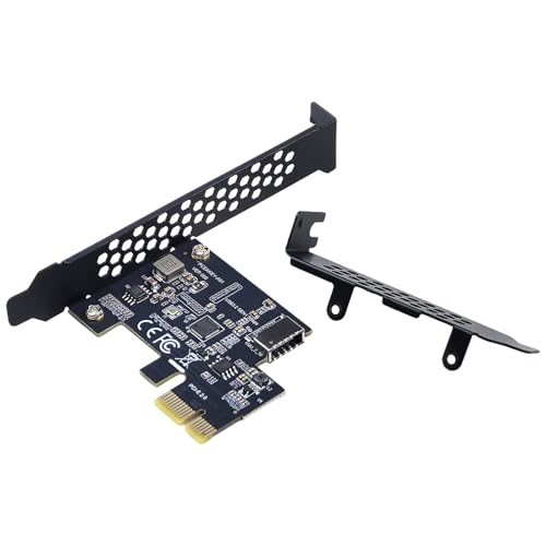 Tarjeta PCIe a USB 3.2 Gen1 Tipo E Flylin con chip ASM1042A para panel frontal de PC
