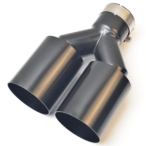 Terminales de escape para solucionar colas de escape oxidadas con puntas dobles negras