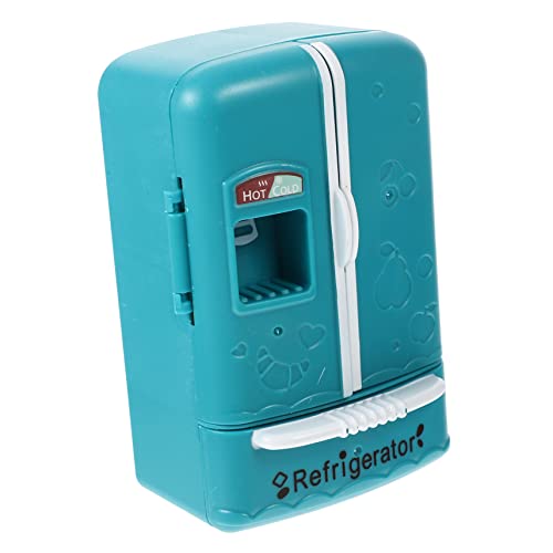 VALICLUD Modelo De Refrigerador Casa De Muñecas Nevera Hielera Muebles De Casa De Muñecas De Juguete Adornos para El Hogar Neveras Pequeñas Mini Electrodomésticos De Cocina Niño Abdominales
