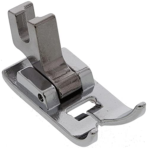 LOW Shank Zig Zag Sewing Machine Presser Foot with Low Shank Adaptor- Fits All Low Shank Singer, Brother, Babylock, Viking (Husky Series), Euro-pro, Janome, Kenmore, White, Bernina (Bernette Series), New Home, Necchi, Elna and More!