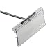 Azar 700841 1.25" x 3" Flip Scan Label Holder, 50 Pack