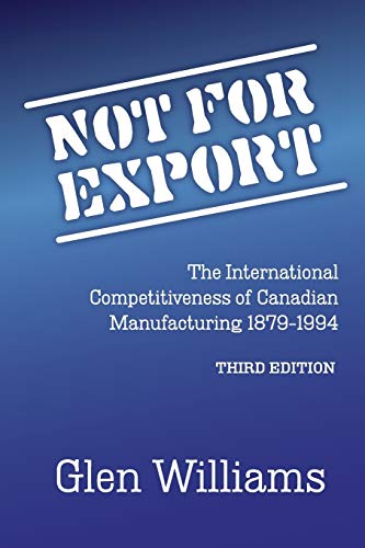 Not For Export: The International Competitivene... 0993799361 Book Cover