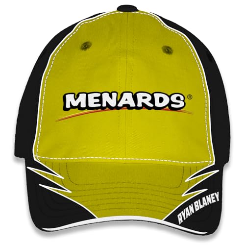 Ryan Blaney #12 NASCAR 2025 Element Snapback Hat Yellow miniatura 3