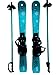 Kids Snow Skis & Poles - Age 2 - 4 with Poles