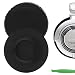 Geekria Earpad for TECHNICS RP-DH1200 DJ, SONY MDR-V700, Z700, V700DJ, ATH-T2, ATH-PRO700 Headphones Replacement Ear Pad / Ear Cushion / Ear Cups / Ear Cover / Earpads Repair Parts (Black)