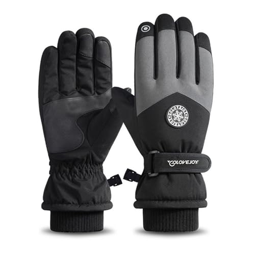 Adultos Luvas À Prova Dwaterproof Inverno Esqui Quente Tela Sensível Toque Manter Quente Esportes Ar