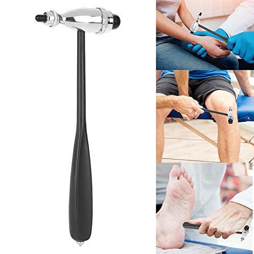 Nikou Neurologischer Reflexhammer, Medizinischer Neurologischer Hammer Humanisierter Diagnostikhammer Perkussionshammer Muskelreflexhammer für Hautreflexe und Oberflächenreaktionen