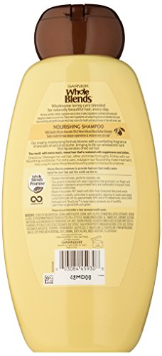 Garnier Whole Blends Nourishing Shampoo With Avocado Oil & Shea Butter Extracts, For Dry Hair, Avocado Oil/Shea Butter, 22.0 Fl Oz #TOP1