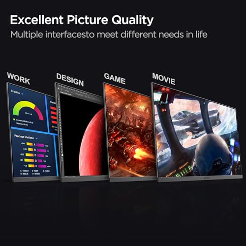 Image of KOORUI 24 Inch Computer Monitor, Build-in Speakers, FHD 1080p IPS 100Hz, 75 x 75 mm VESA Mountable, Adpitive Sync, Eye Care and Ergonomic Tilt Adjustment