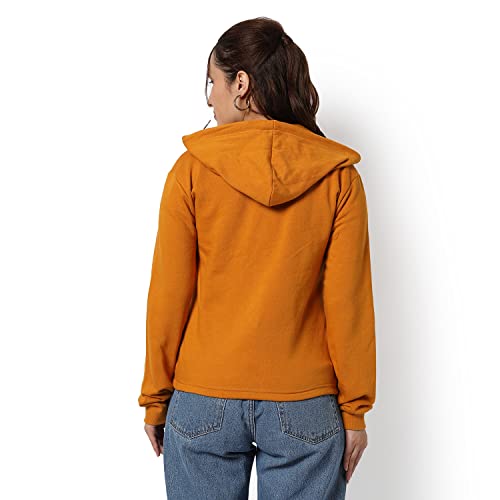 Image of PINACOLADA Women's Colorblock Sweatshirt with Ribbed Hem for Casual Wear | Low-High Neck | Long Sleeve | Button Closure | Cotton Sweatshirt Crafted with Comfort Fit for Everyday Wear
