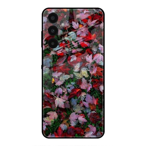 Image of SmashItUp Leaf | Nature Designer Printed TPU Metal Case Mobile Back Cover for Samsung A15 5G