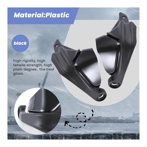 Accessoires moto NX400 : protecteur guidon, pare-brise et protège-mains - 2