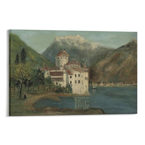 tXMaurice Utrillo[XEEg̓ssi|X^[ (56) EH[A[g LoX  摜̊G Ǌ|  z[12x18inch(30x45cm)