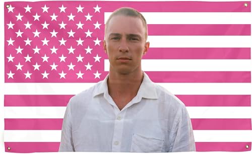 Drew Flags 3x5Ft Starkey rafe cameron American Flag pink Tapestry With 4 Brass Grommets For College Dorm Room Decor Outdoor Parties Gift Tailgates Yard flag for room Decoration1pcs Pink