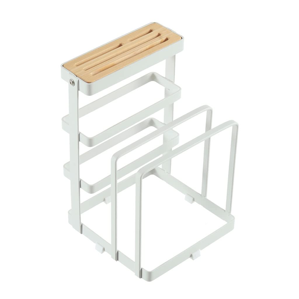 Bloque de cuchillos con soporte de tabla que optimiza el secado de utensilios