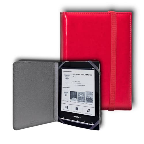  Custodia per Sony PRS T1 eBook: Rosso