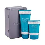 Bottega Verde - Confezione Regalo per Uomo - Legno Marino - Shampoodoccia e Crema Balsamo Dopobarba Rinfrescante con Minerali - Con Scatola Decorativa in Latta