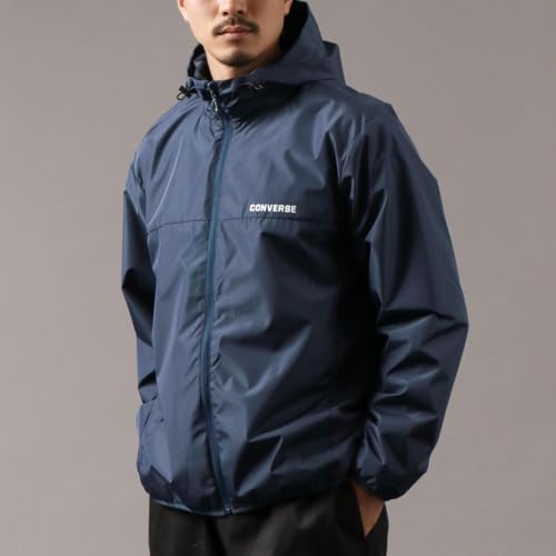 CONVERSE マウンテンパーカー メンズ ブルー M