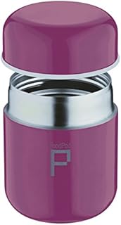 Pioneer Stainless Steel Vacuum Insulated Leak-Proof Food Pod Capsule Flask 6 Hours Hot 24 Hours Cold, Stainless Steel 280ml
