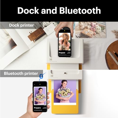 KODAK-Dock-Plus-4PASS-Instant-Photo-Printer-4x6-10-Sheets