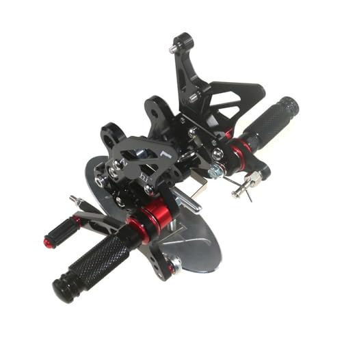 Repose-pieds arrière de moto GSX-S750 finition premium anodisée pour passager