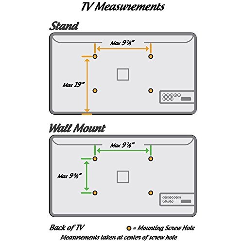 Universal Television Stand, For Televisions 17" ~ 37" - Thumbnail 6