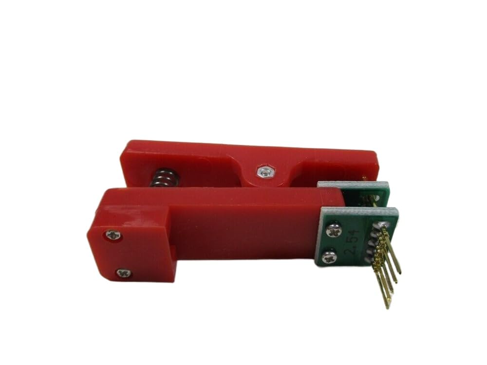 1PC Test Bench PCB Clip Burning Clip Probe Jig Fixture Programming Burning 2.54 (6P Single Row Pitch [1, Wireless)