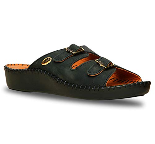 Image of Scholl Women's DR LA Blue Sandal's - 4 UK (6739552)
