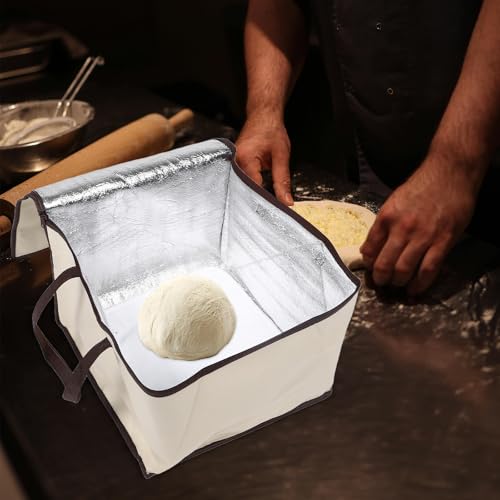 Caja de fermentación para masa de 50L Luxshiny plegable de aluminio 8