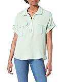 ESPRIT Damen Bluse 042ee1f308, 340/Pastel Green, L