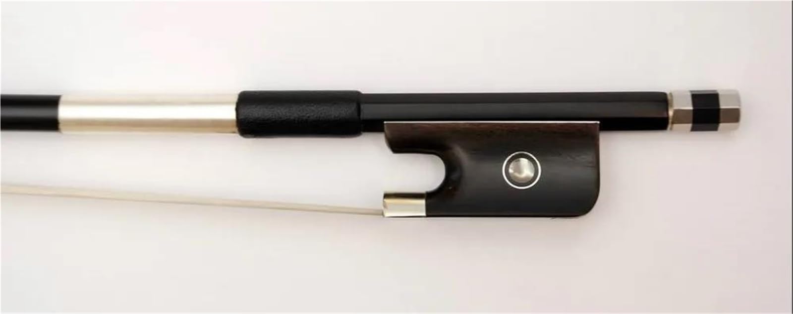 principiante Práctica Arco Violín Arco de fibra de carbono para viola negra para principiantes