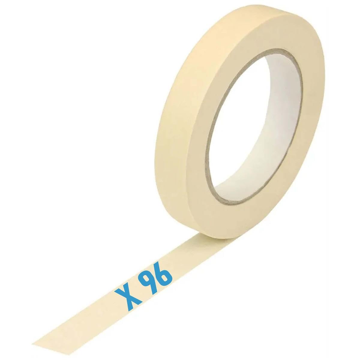 SIMPLETEK - Taśma papierowa X96 | 19 mm x 50 metrów | idealna do precyzyjnego malowania i szczegółów