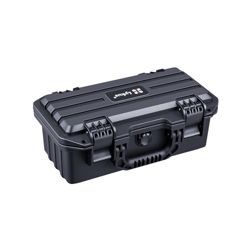 Lykus HC-3021 防水ハードケース 格子状カットスポンジが内蔵 内寸:30.6x13.5x11.8 cm カメラ、ドローン、ラップトップなどに適用（Amazon）