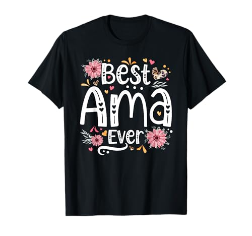 Best AMA Ever AMA Grandma AMA Grandmother T-Shirt