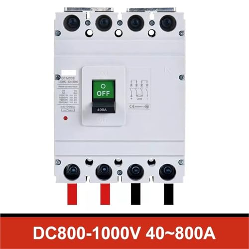 Disjoncteur CC 500V 2P 125A isolateur boîtier moulé MCCB pour courant continu PV - 6
