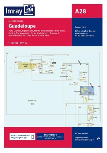 Imray Chart A28: Guadeloupe