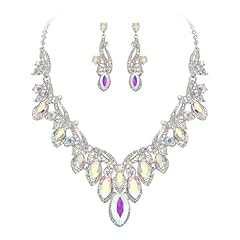 Iridescent AB Silver-Tone