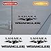 Kit autocollants latéraux compatibles Jeep Wrangler Sahara – Kit n° 4 – Auto Tuning Stickers – Couleur – Code 1365 (070 Noir, Brillant (Glossy_Lucid_Glanz_Polis))