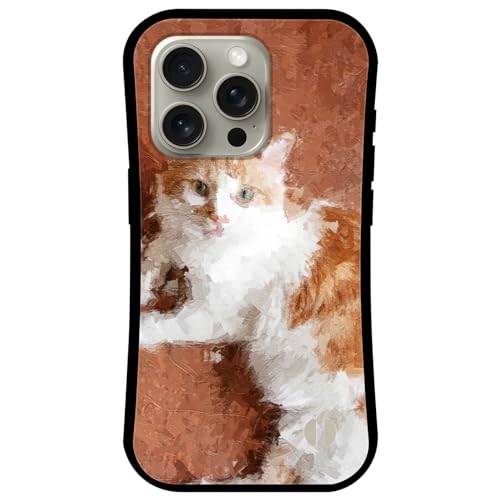 iPhone 17 Pro Max 用 ケース MagSafe 対応 カバー アクリル TPU Qi充電 吸着 磁石 マグネット 耐衝撃 バンパー ワイヤレス充電 マグセーフ アイフォン17プロマックス ifa015-m ねこ 猫 ネコ